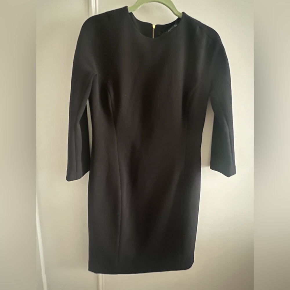 Zara Long Sleeve Dress, Black, Medium, NWT